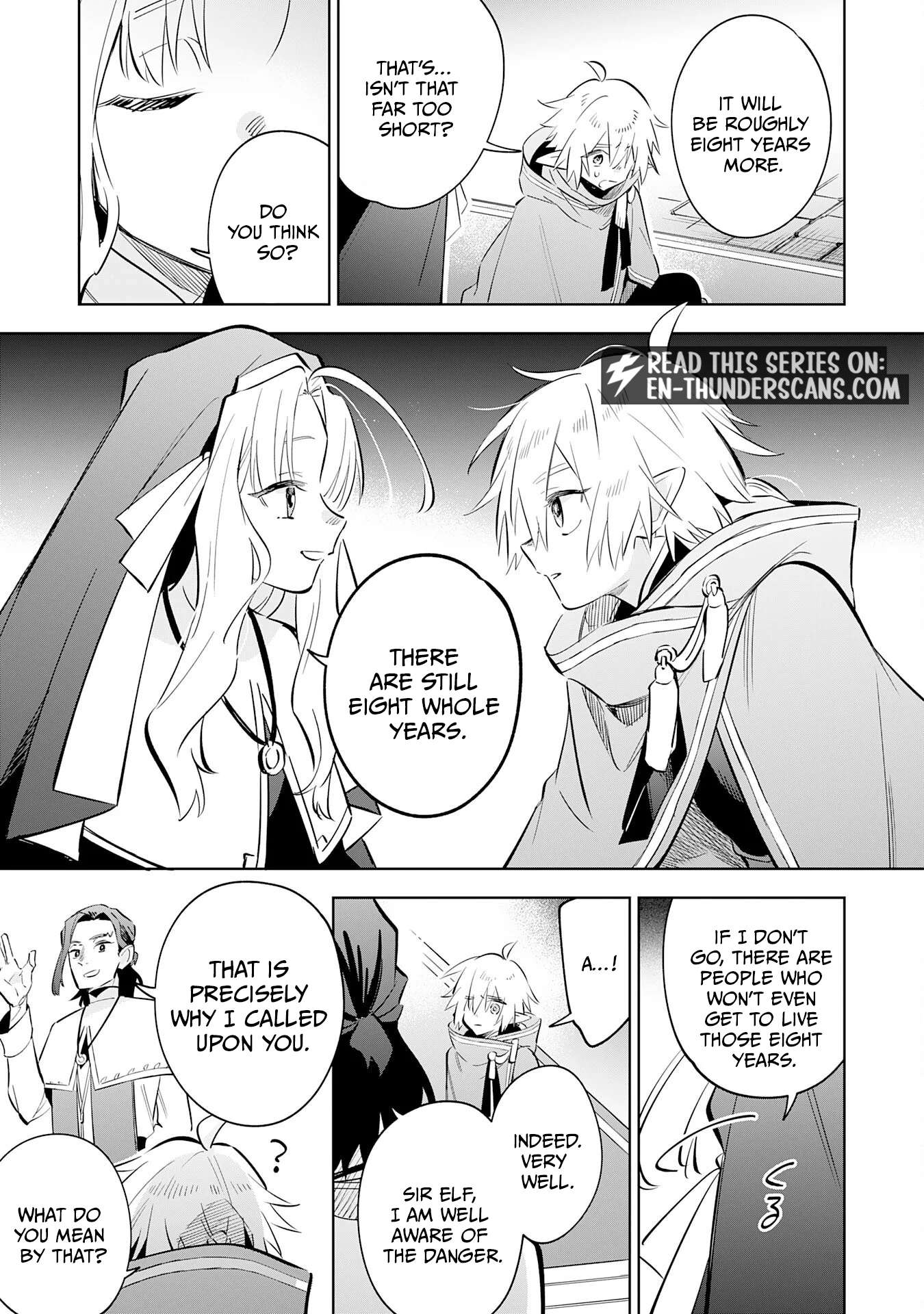 The Reincarnated Elf Left on a Journey to Master His Magic and With His Extra Lifespan Became a Living Legend Chapter 33 page 27