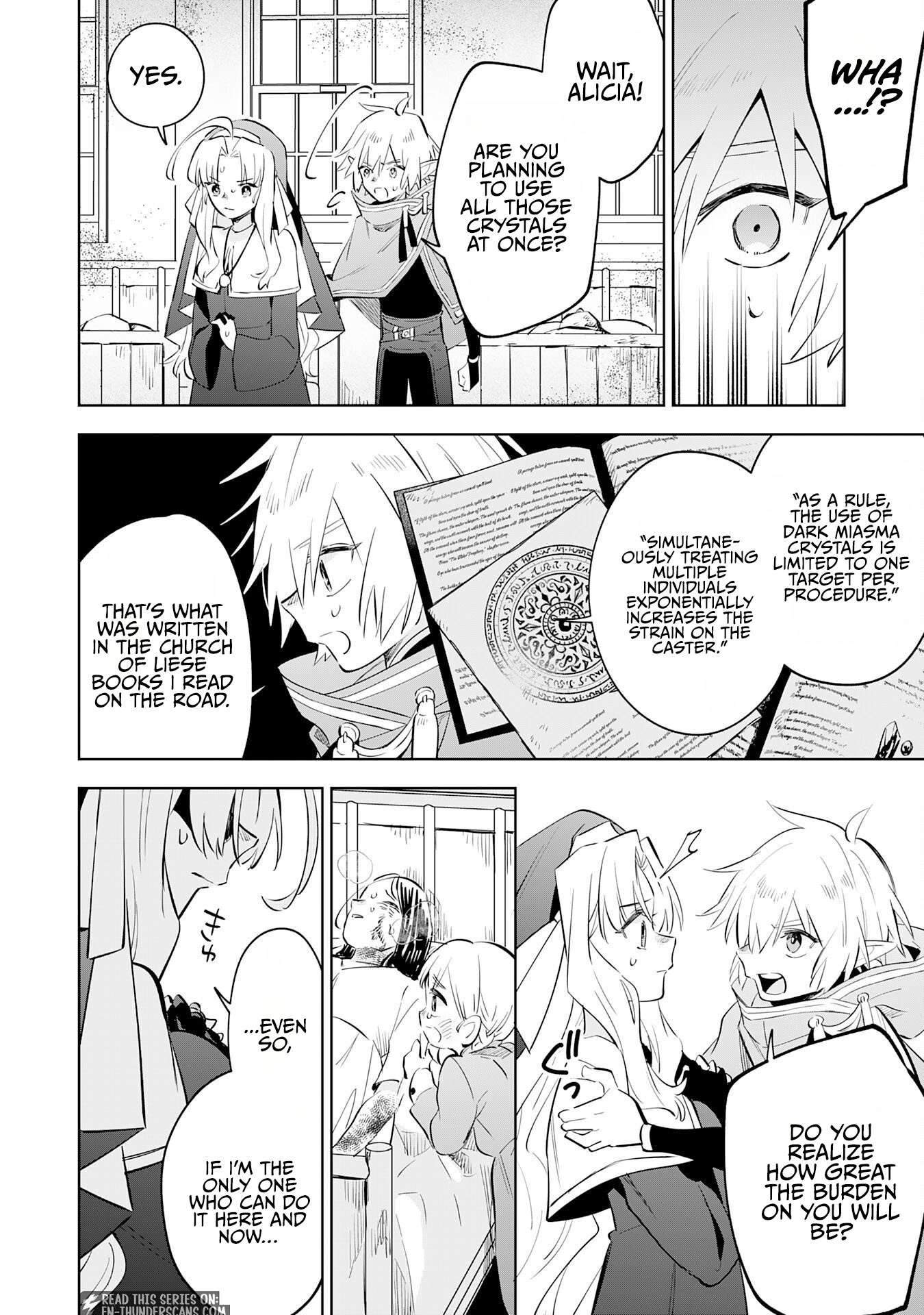 The Reincarnated Elf Left on a Journey to Master His Magic and With His Extra Lifespan Became a Living Legend Chapter 34 page 22