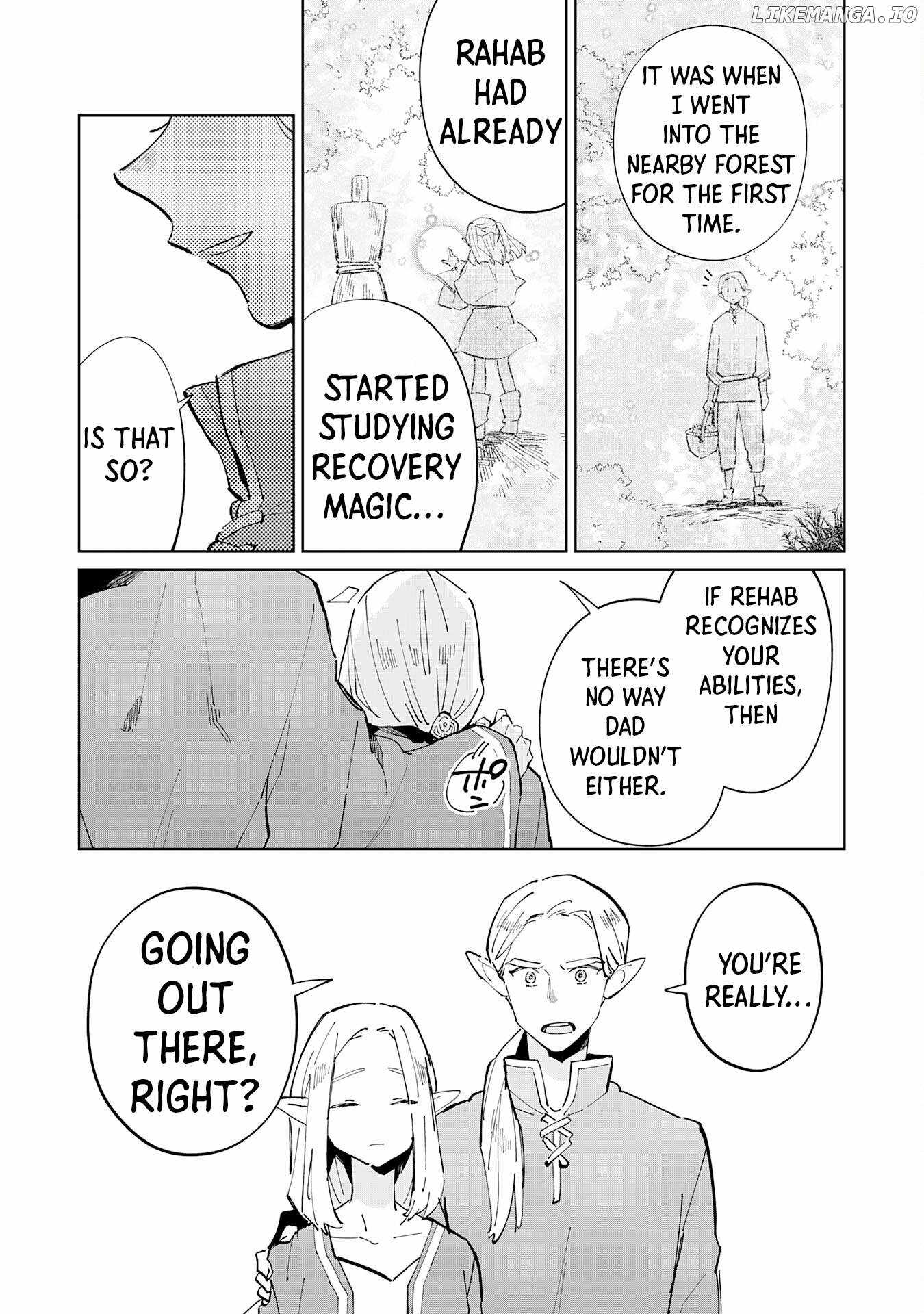 The Reincarnated Elf Left on a Journey to Master His Magic and With His Extra Lifespan Became a Living Legend Chapter 4 page 5