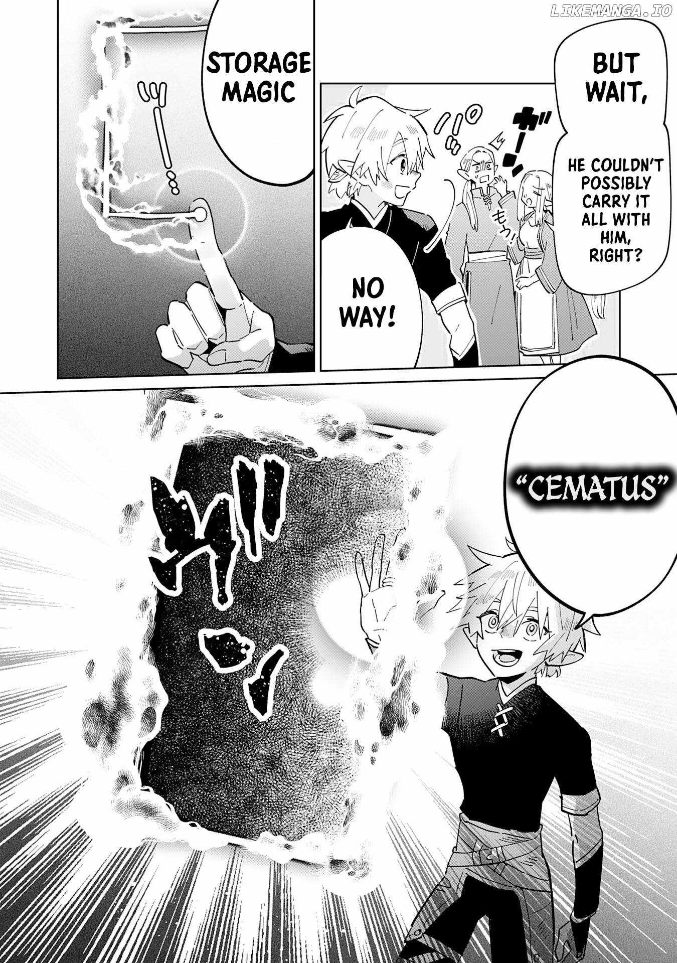 The Reincarnated Elf Left on a Journey to Master His Magic and With His Extra Lifespan Became a Living Legend Chapter 4 page 10