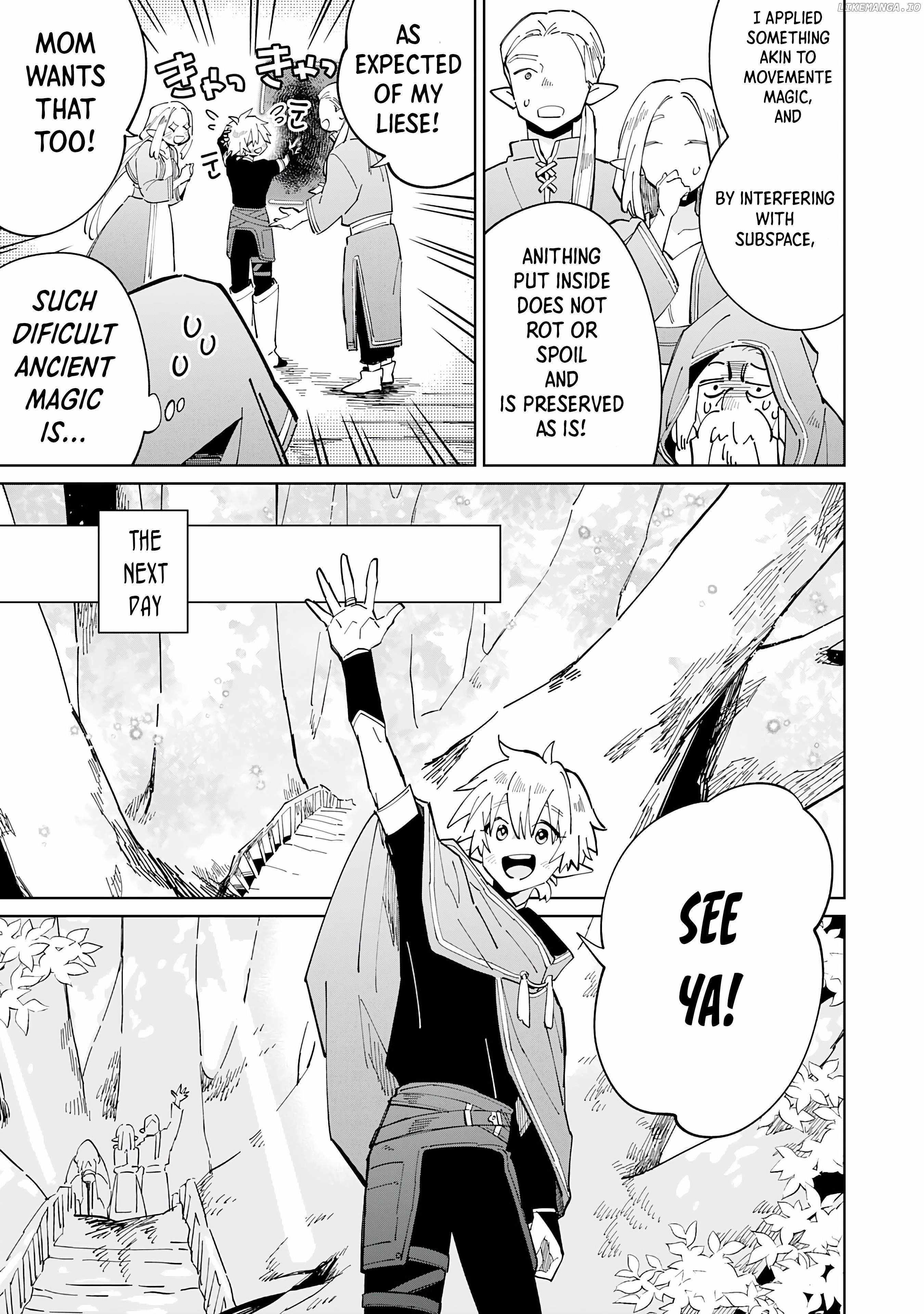 The Reincarnated Elf Left on a Journey to Master His Magic and With His Extra Lifespan Became a Living Legend Chapter 4 page 11