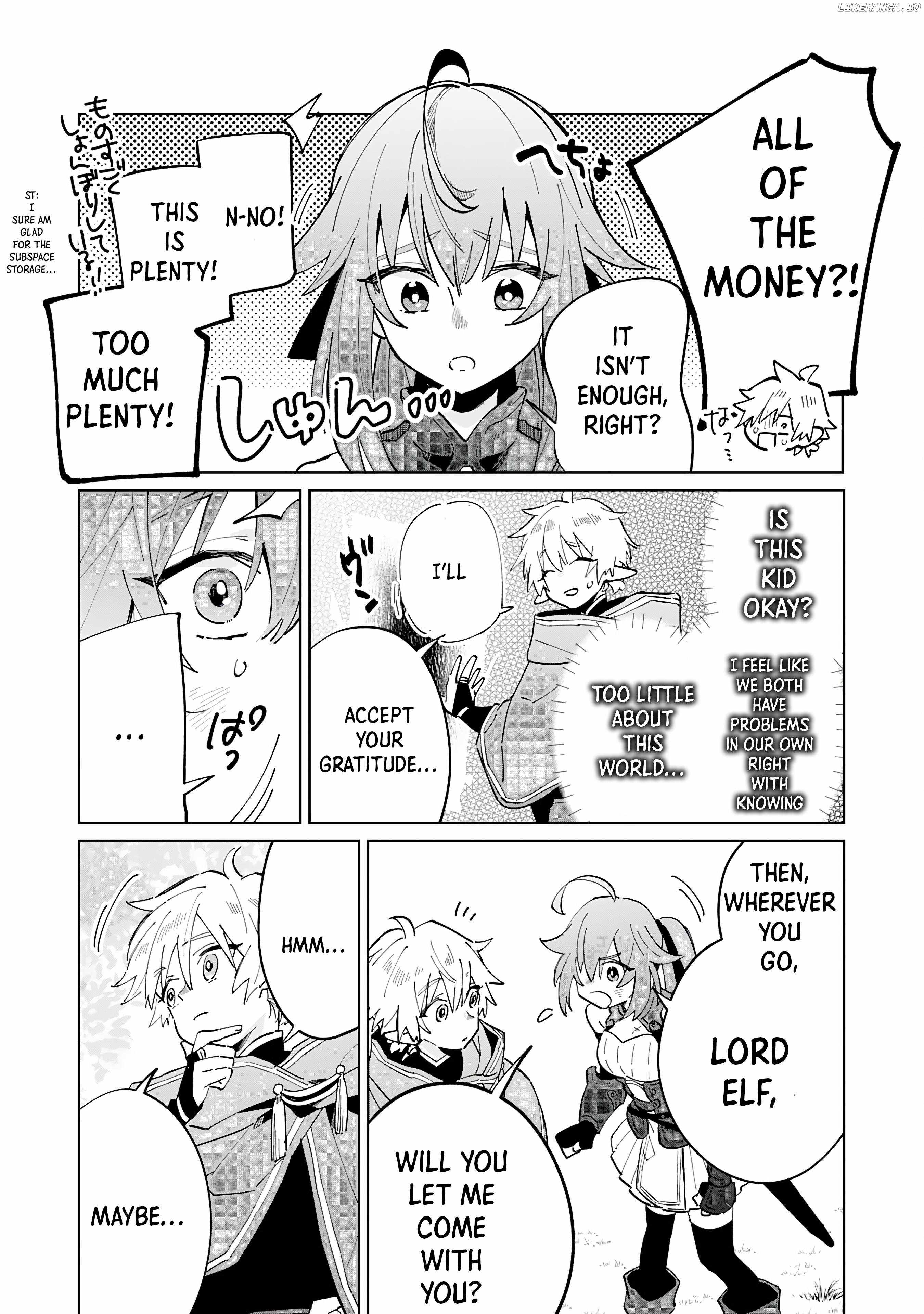 The Reincarnated Elf Left on a Journey to Master His Magic and With His Extra Lifespan Became a Living Legend Chapter 4 page 21