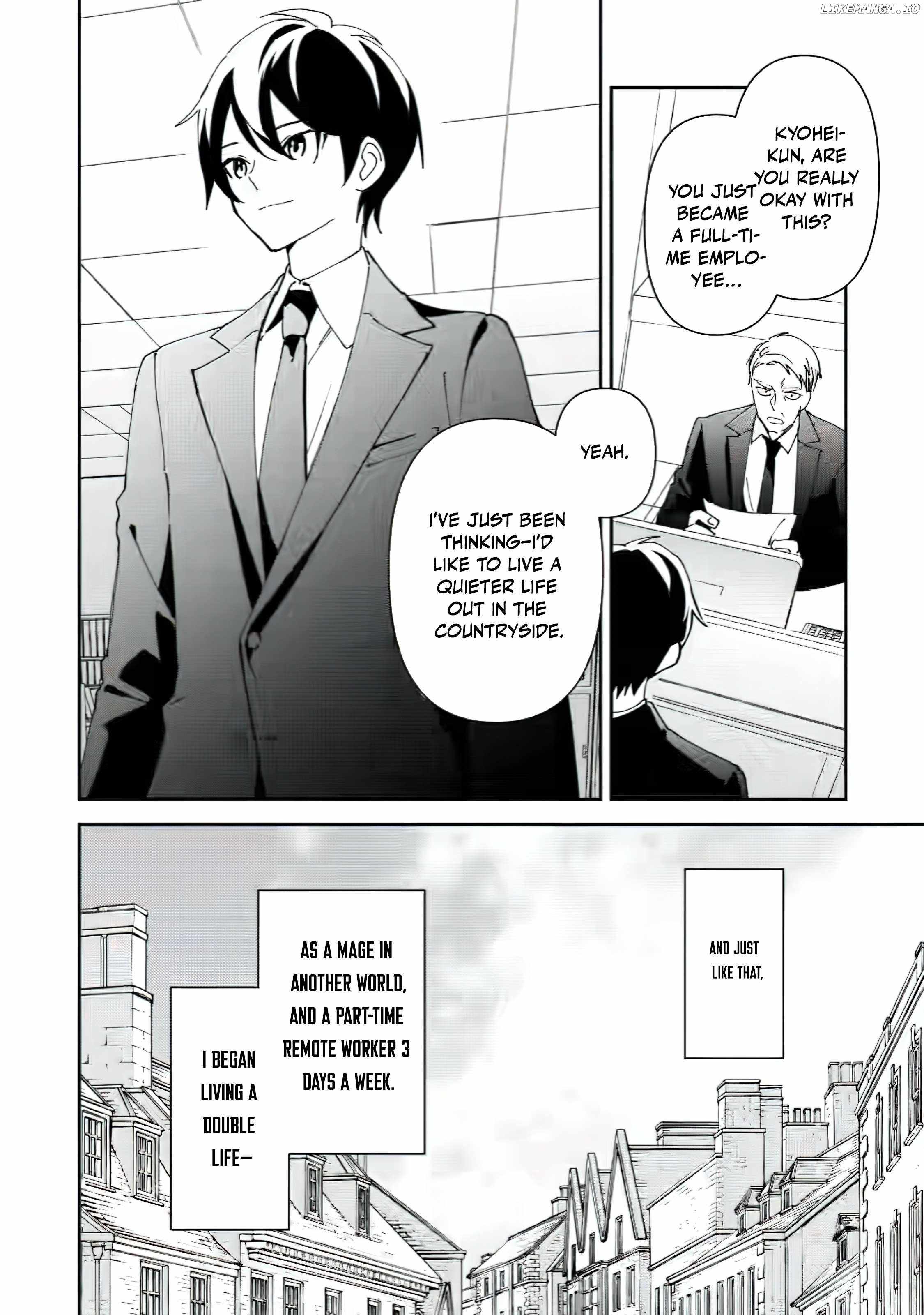The Relaxed Harem Life of an Around 30 Magician ~A Black Company Slave Living Freely in Another World~ Chapter 2.3 page 10