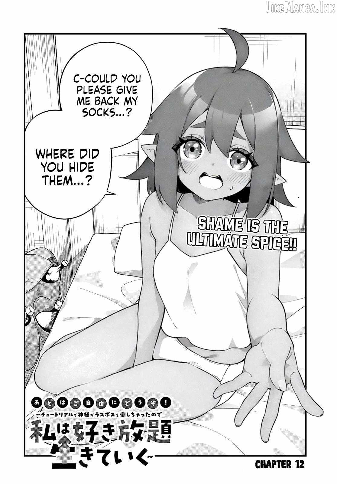 The Rest is Up to You ~Since God Defeated The Final Boss In The Tutorial, I’m Going To Live My Life However I Want~ Chapter 12 page 3