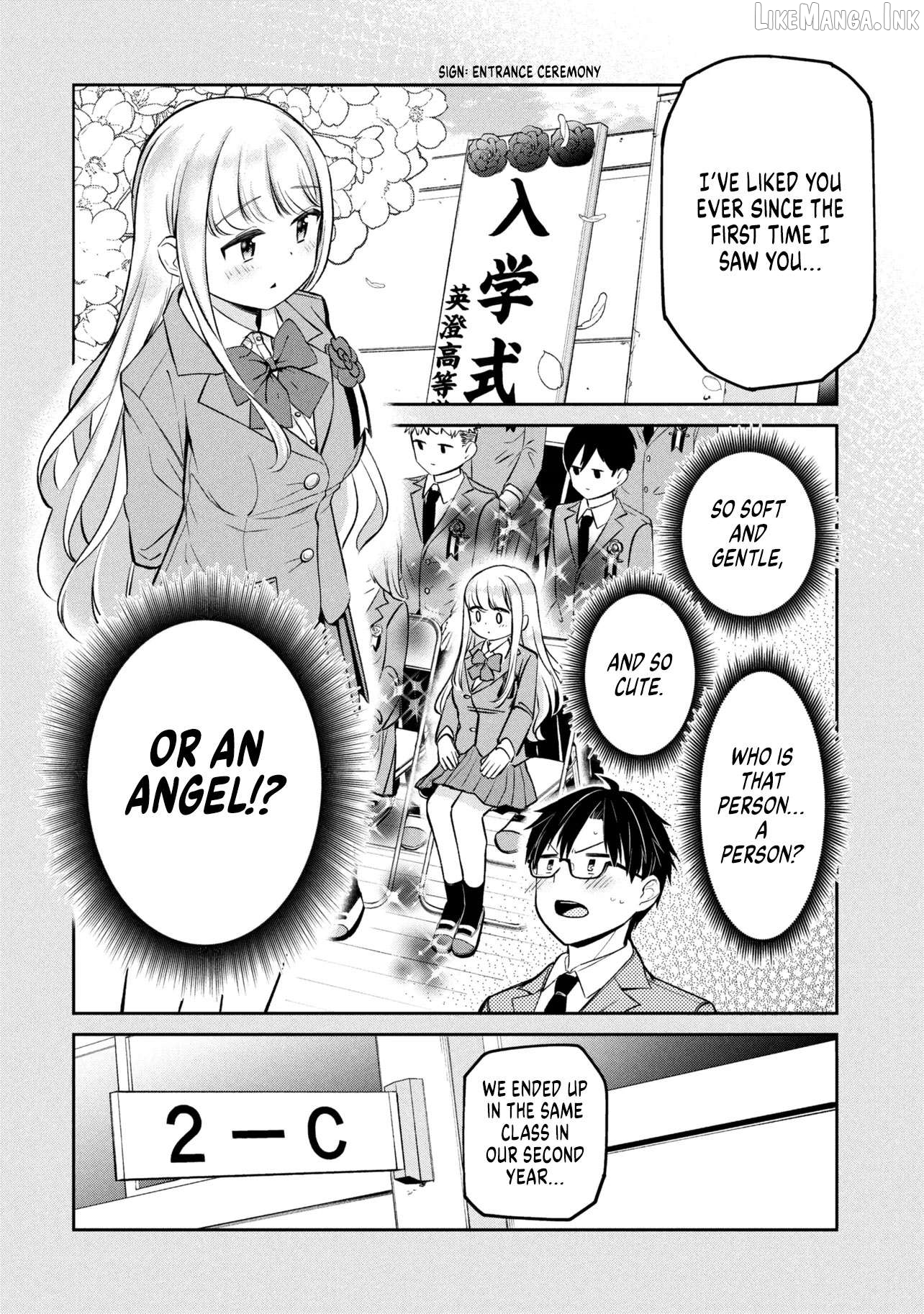 The Result of Confessing to the Class Angel Chapter 1 page 7