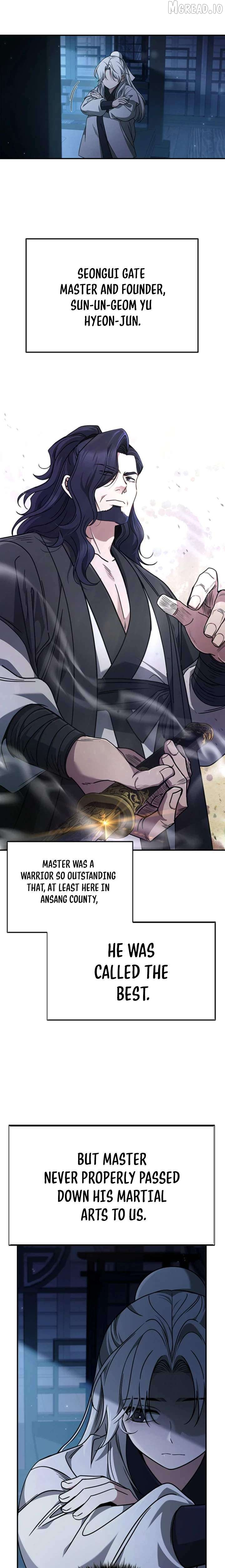 The Return Of Senior Disciple Lee Hwi Chapter 1 page 29