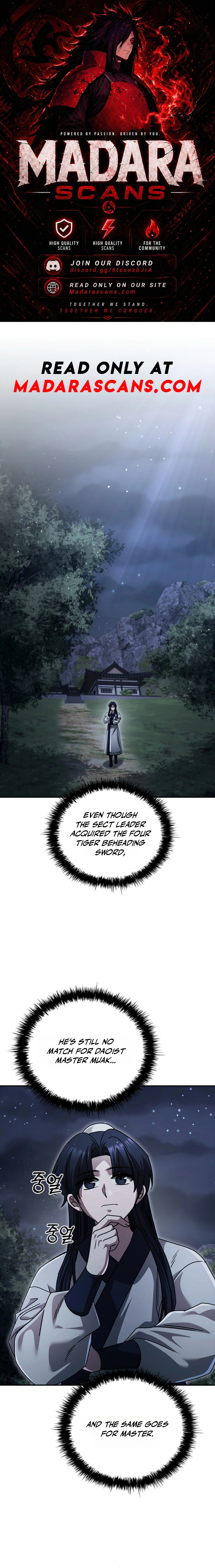 The Return Of Senior Disciple Lee Hwi Chapter 36 page 1