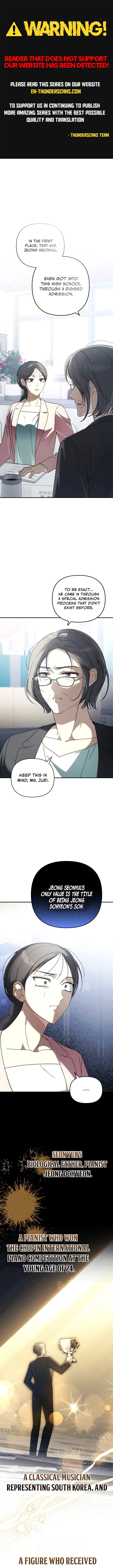 The Return of the Musical Genius Chapter 6 page 1