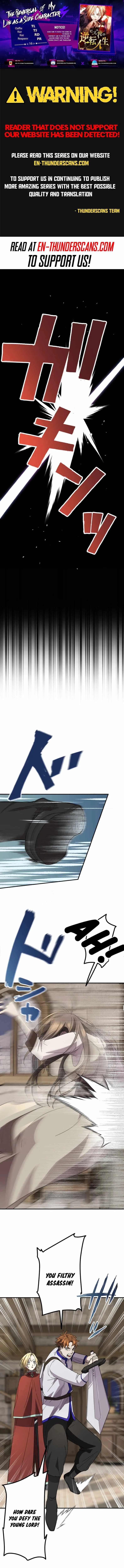 The Reversal of My Life as a Side Character Chapter 16 page 1