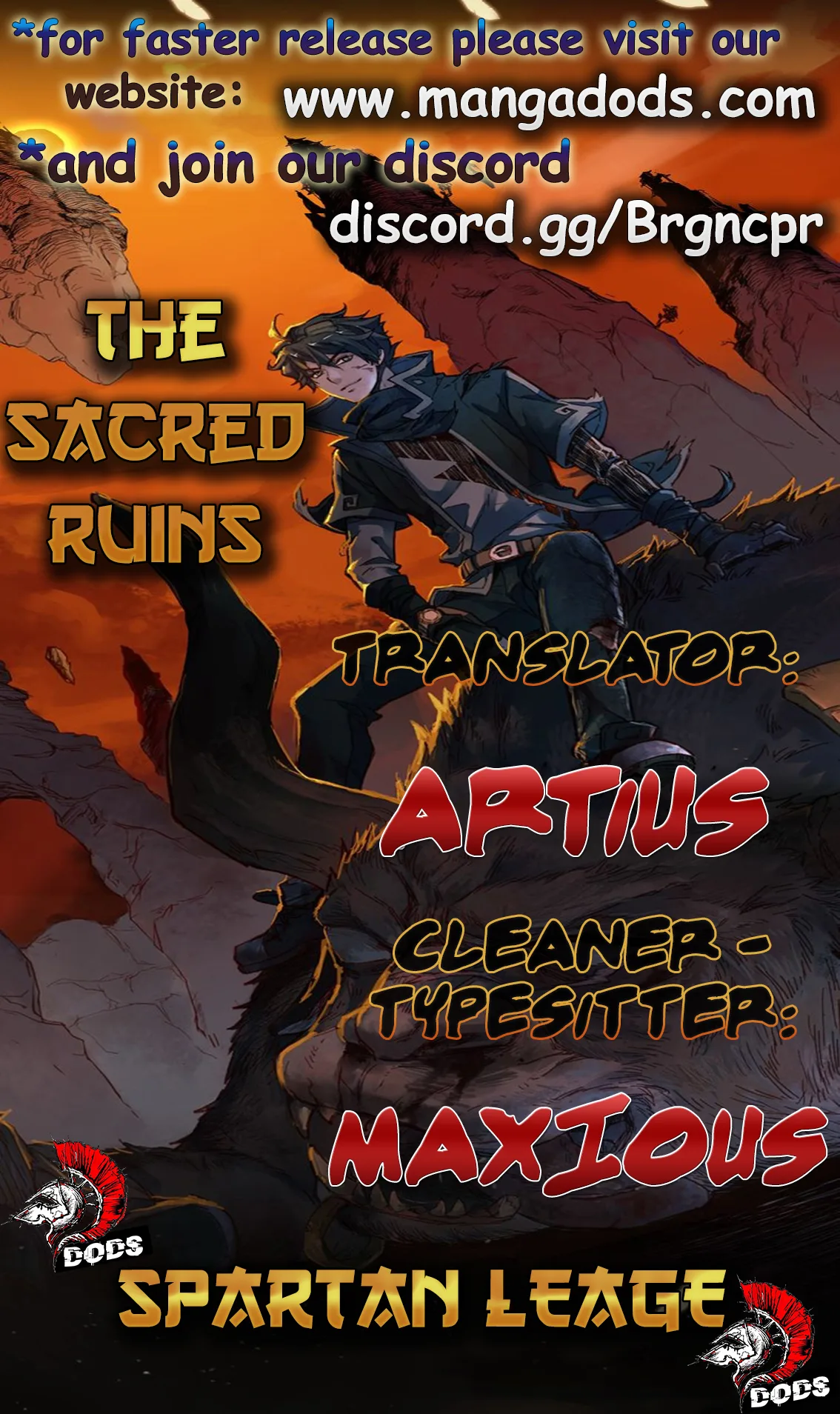The Sacred Ruins Chapter 2 page 1