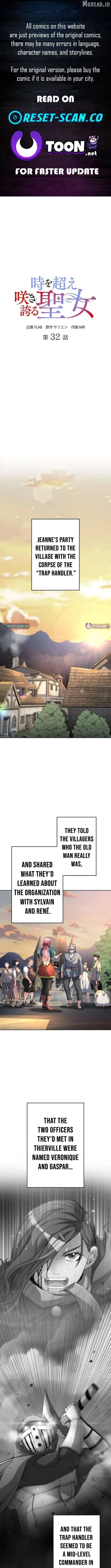 The Saint Who Blooms Beyond Time Chapter 32 page 1