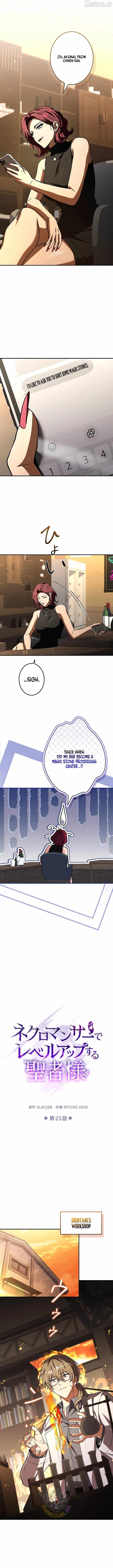 The Saint Who Levels Up as a Necromancer Chapter 25 page 5