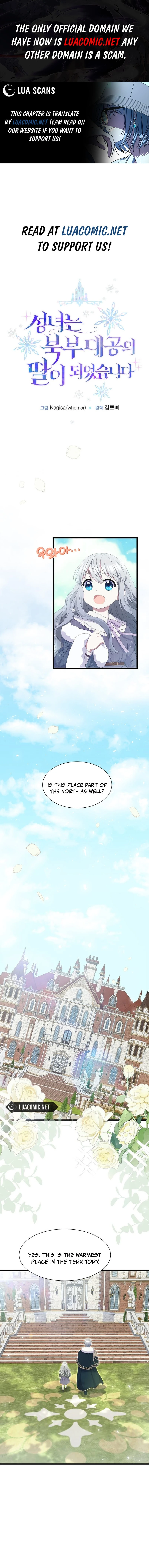 The Saintess Became the Northern Grand Duke’s Daughter Chapter 22 page 2