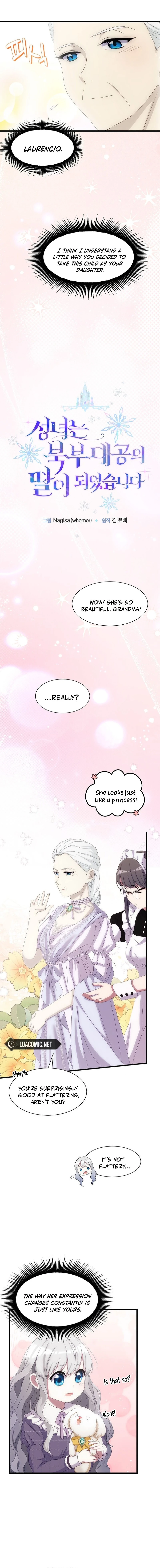 The Saintess Became the Northern Grand Duke’s Daughter Chapter 26 page 8