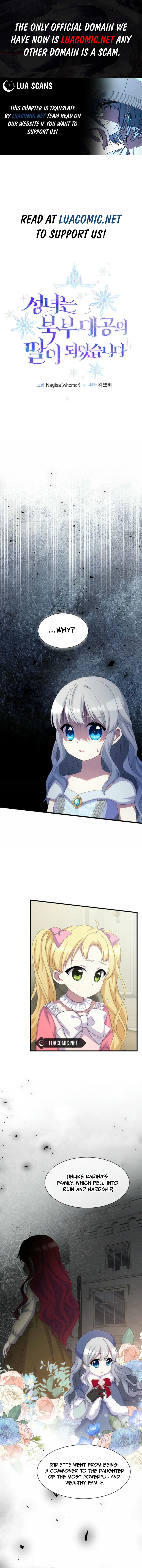 The Saintess Became the Northern Grand Duke’s Daughter Chapter 38 page 2