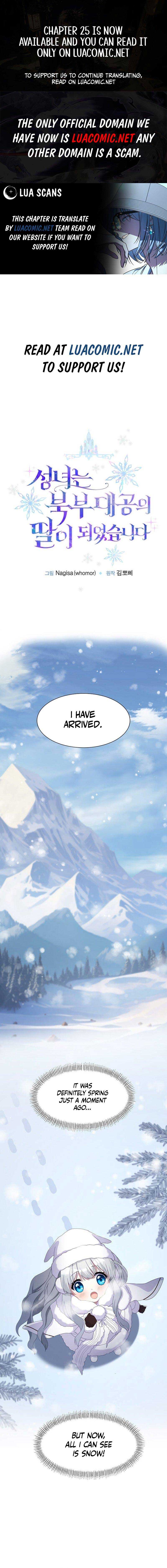 The Saintess Became the Northern Grand Duke’s Daughter Chapter 4 page 2
