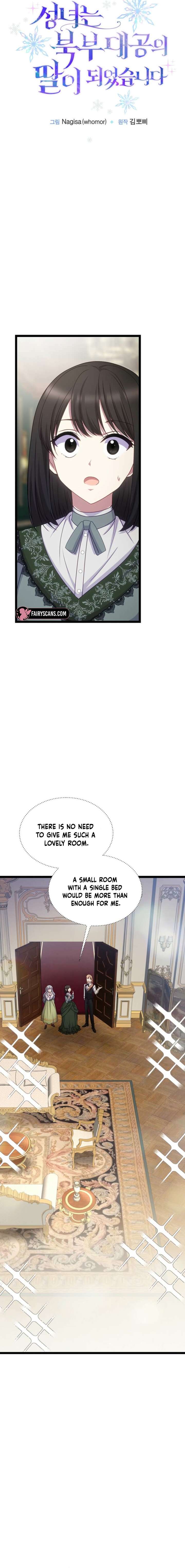 The Saintess Became the Northern Grand Duke’s Daughter Chapter 84 page 10