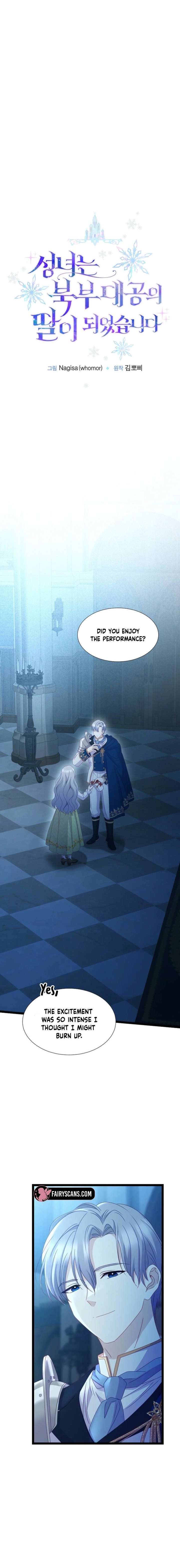 The Saintess Became the Northern Grand Duke’s Daughter Chapter 85 page 9