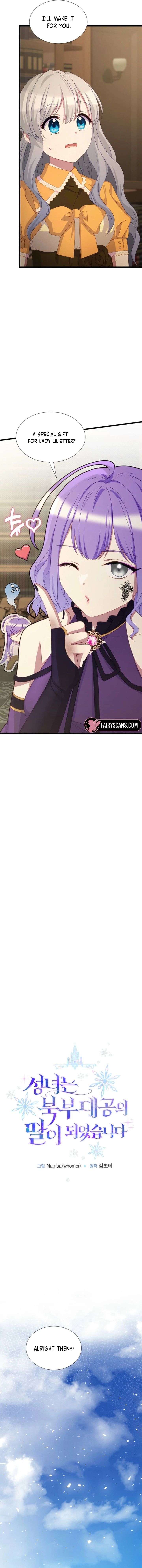 The Saintess Became the Northern Grand Duke’s Daughter Chapter 89 page 10