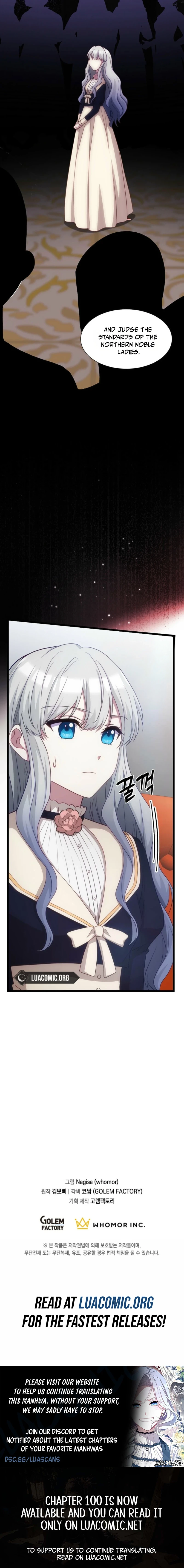 The Saintess Became the Northern Grand Duke’s Daughter Chapter 99 page 12