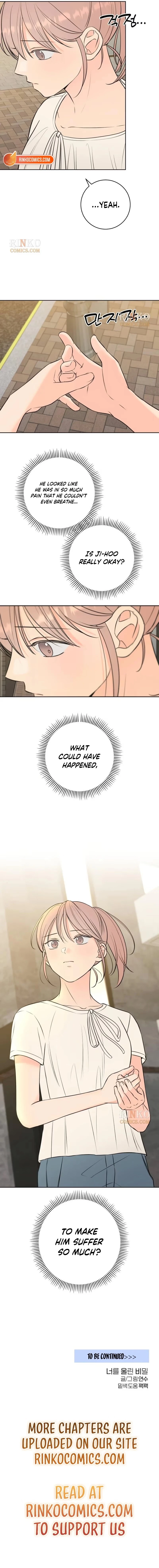 The Secret That Made You Cry Chapter 15 page 16