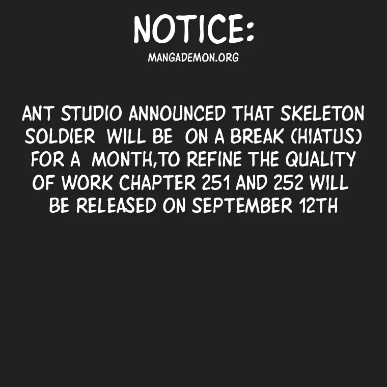 The Skeleton Soldier Failed to Defend the Dungeon Chapter 250.5 page 2