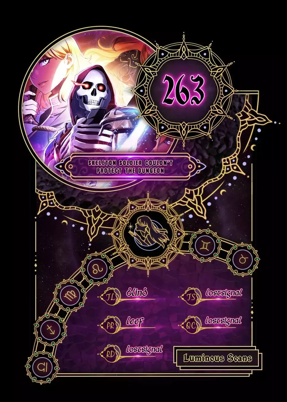 The Skeleton Soldier Failed to Defend the Dungeon Chapter 263 page 1