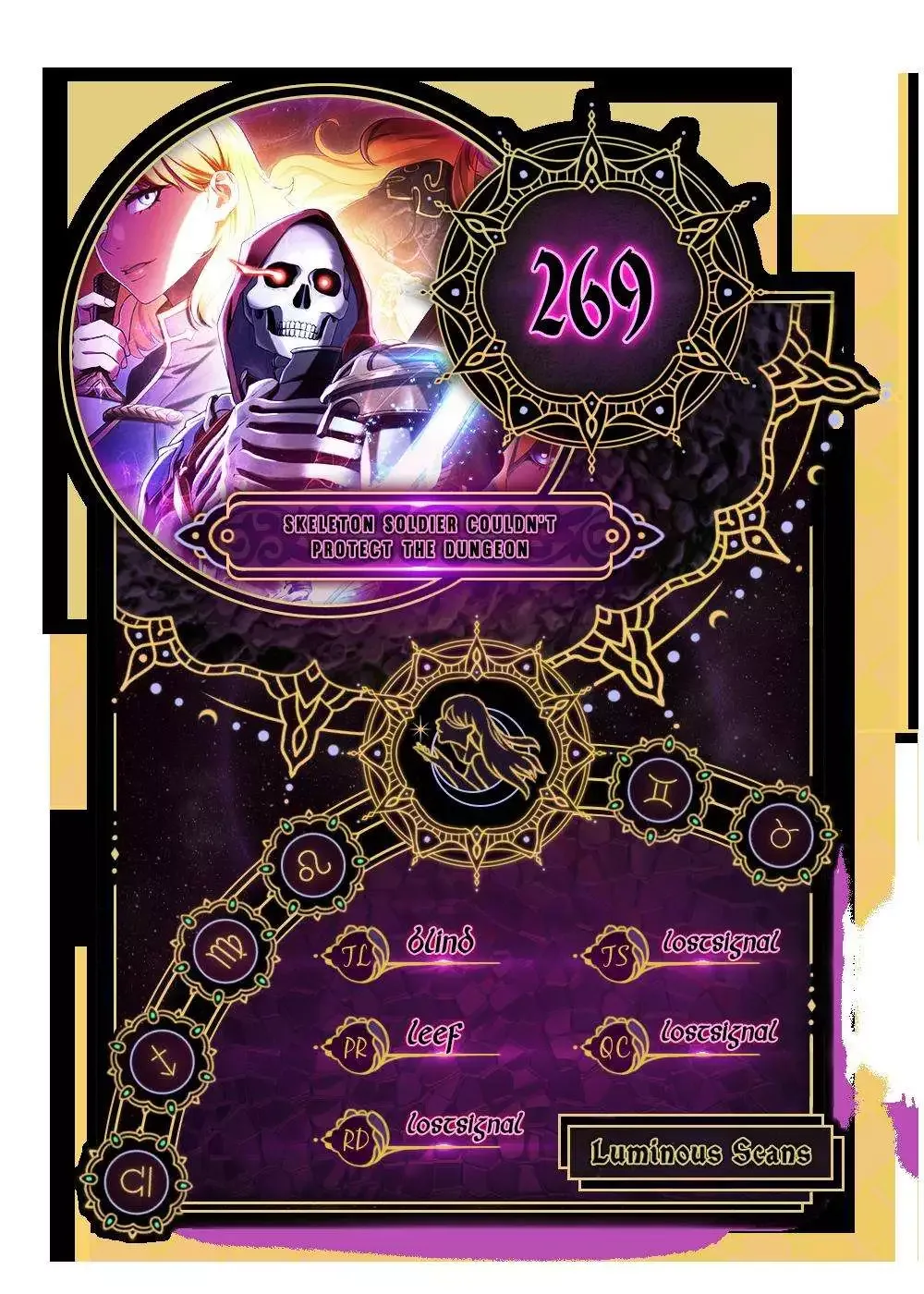 The Skeleton Soldier Failed to Defend the Dungeon Chapter 269 page 1