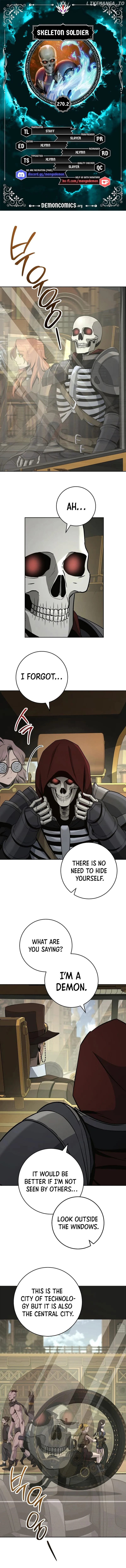 The Skeleton Soldier Failed to Defend the Dungeon Chapter 270.2 page 1
