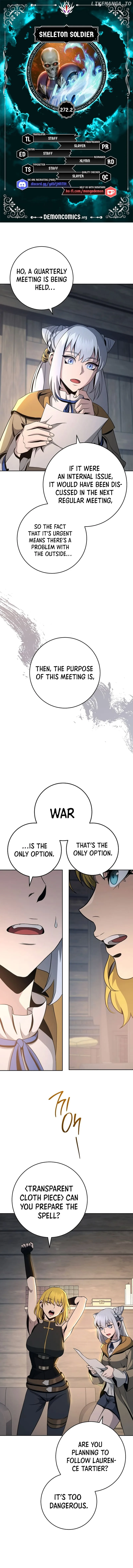 The Skeleton Soldier Failed to Defend the Dungeon Chapter 272.2 page 1