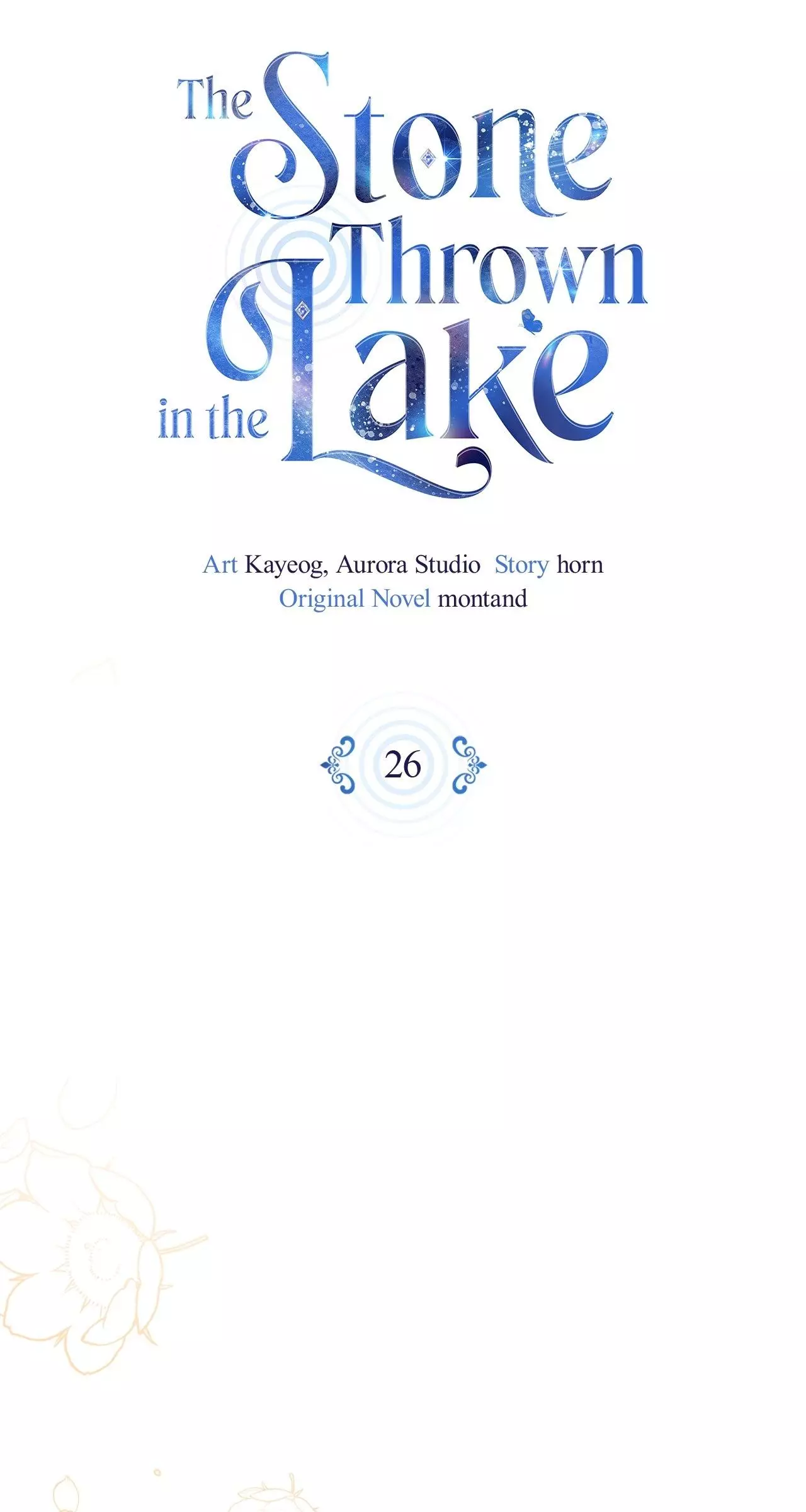 The Stone Thrown in the Lake Chapter 26 page 40