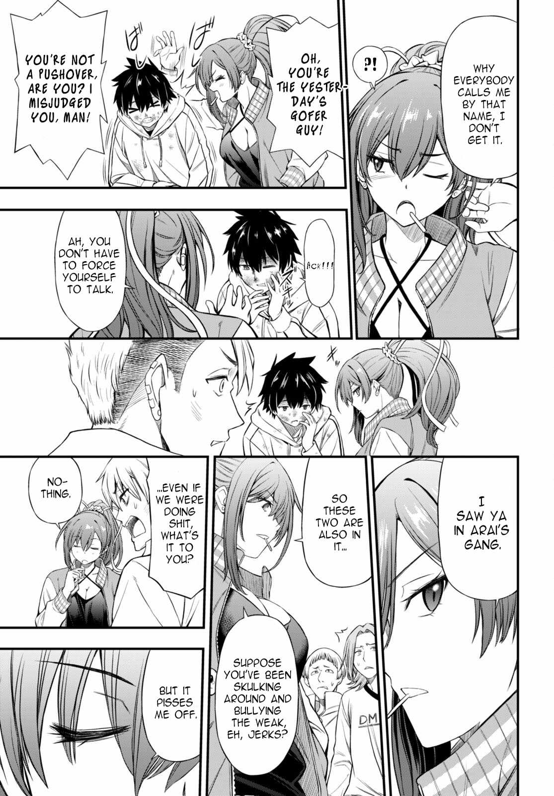The Story of Being Taught How to Fight by a Delinquent Gyaru Chapter 1 page 24