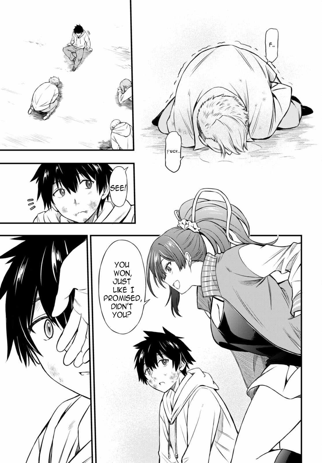 The Story of Being Taught How to Fight by a Delinquent Gyaru Chapter 1 page 36