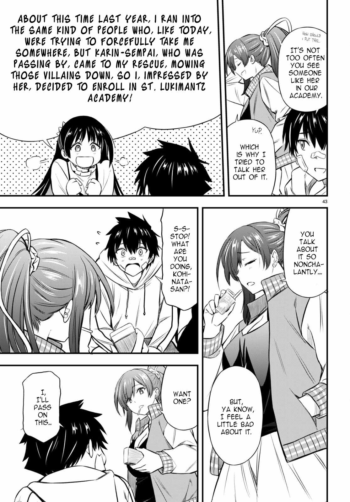 The Story of Being Taught How to Fight by a Delinquent Gyaru Chapter 1 page 45