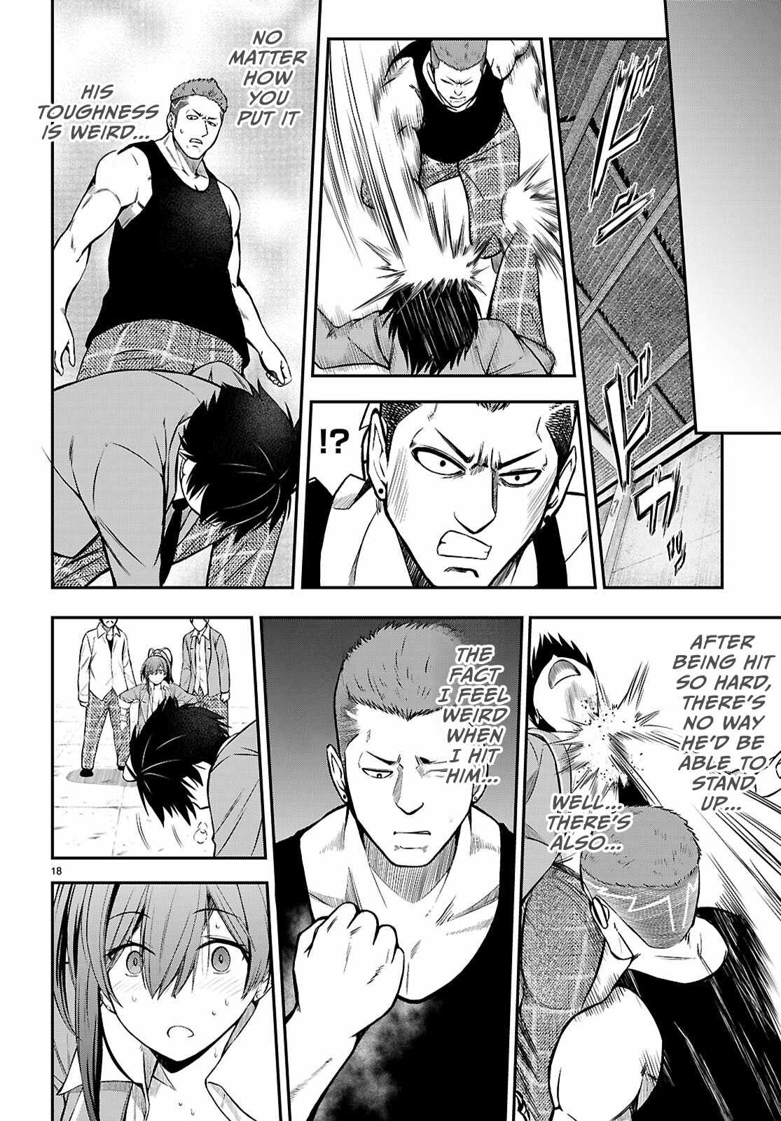 The Story of Being Taught How to Fight by a Delinquent Gyaru Chapter 11 page 18