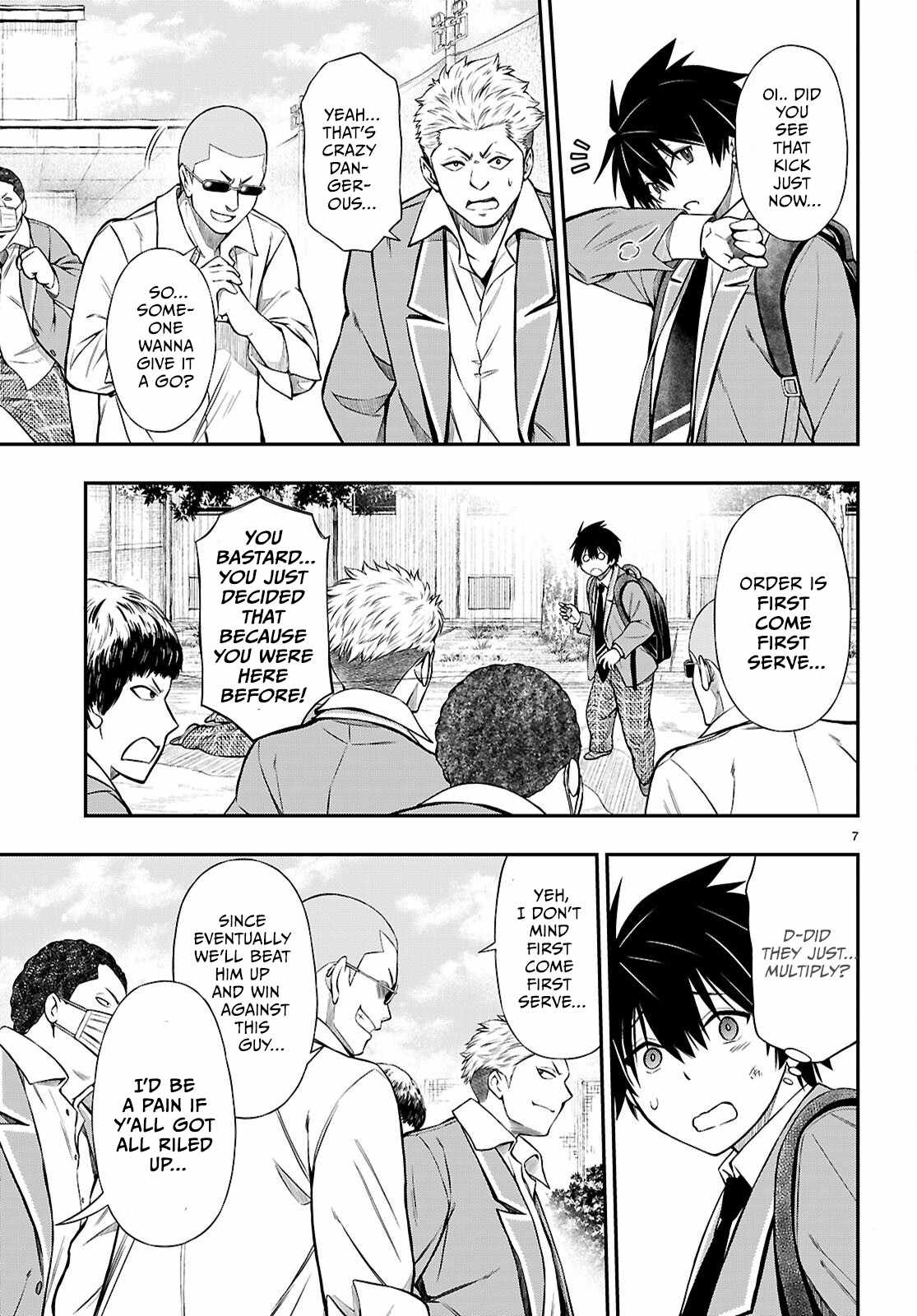 The Story of Being Taught How to Fight by a Delinquent Gyaru Chapter 12 page 7