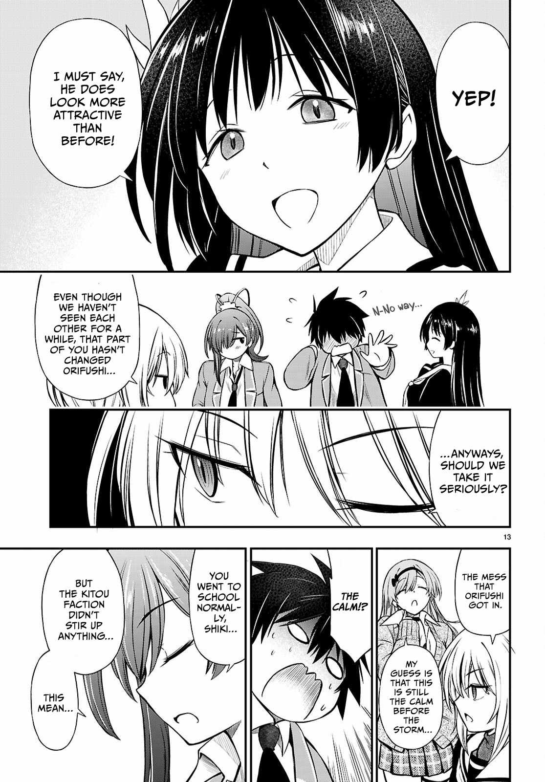 The Story of Being Taught How to Fight by a Delinquent Gyaru Chapter 12 page 13