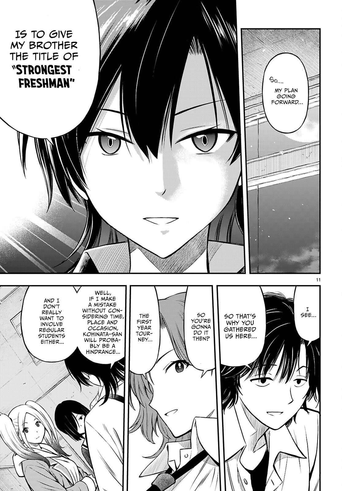 The Story of Being Taught How to Fight by a Delinquent Gyaru Chapter 13 page 10