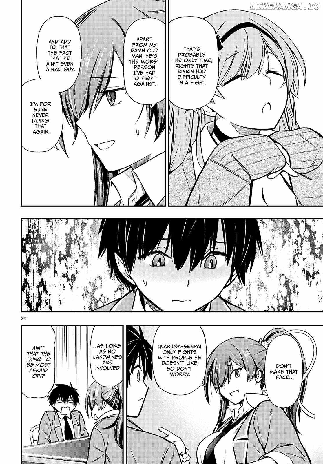 The Story of Being Taught How to Fight by a Delinquent Gyaru Chapter 14 page 22