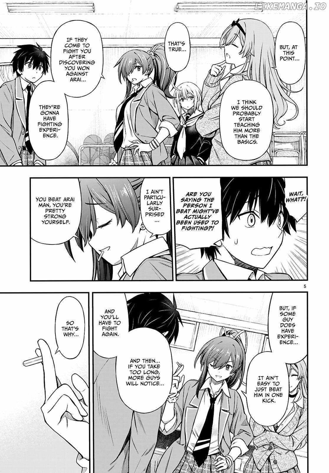 The Story of Being Taught How to Fight by a Delinquent Gyaru Chapter 14 page 5