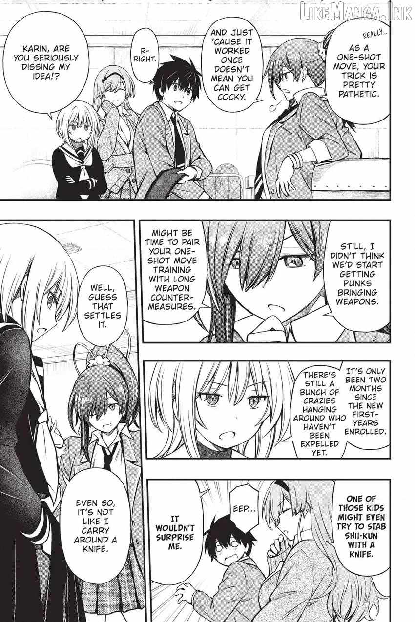 The Story of Being Taught How to Fight by a Delinquent Gyaru Chapter 16 page 9
