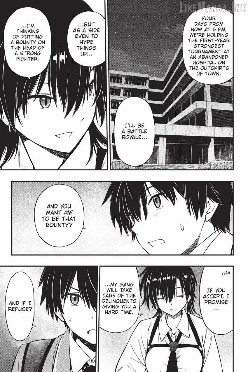 The Story of Being Taught How to Fight by a Delinquent Gyaru Chapter 17 page 7