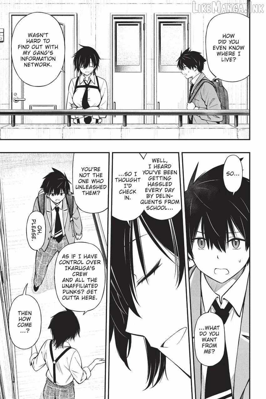 The Story of Being Taught How to Fight by a Delinquent Gyaru Chapter 17 page 5