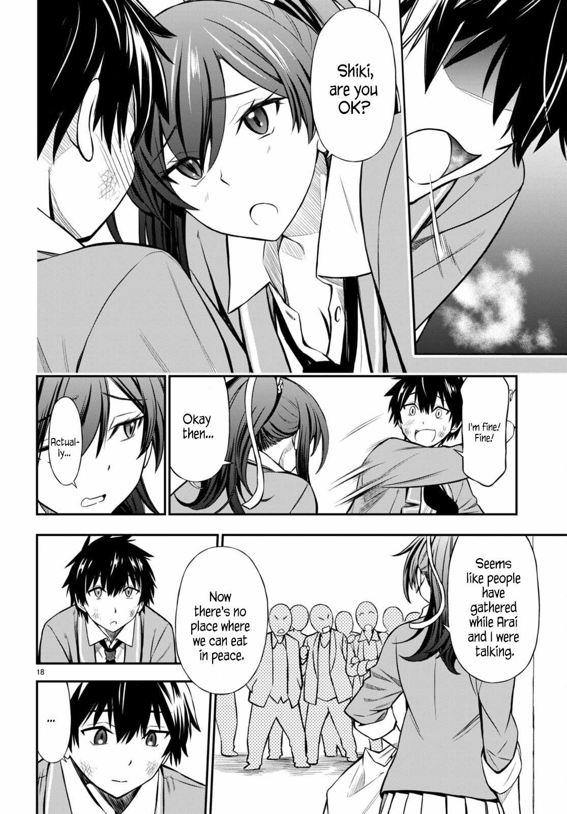 The Story of Being Taught How to Fight by a Delinquent Gyaru Chapter 2 page 17