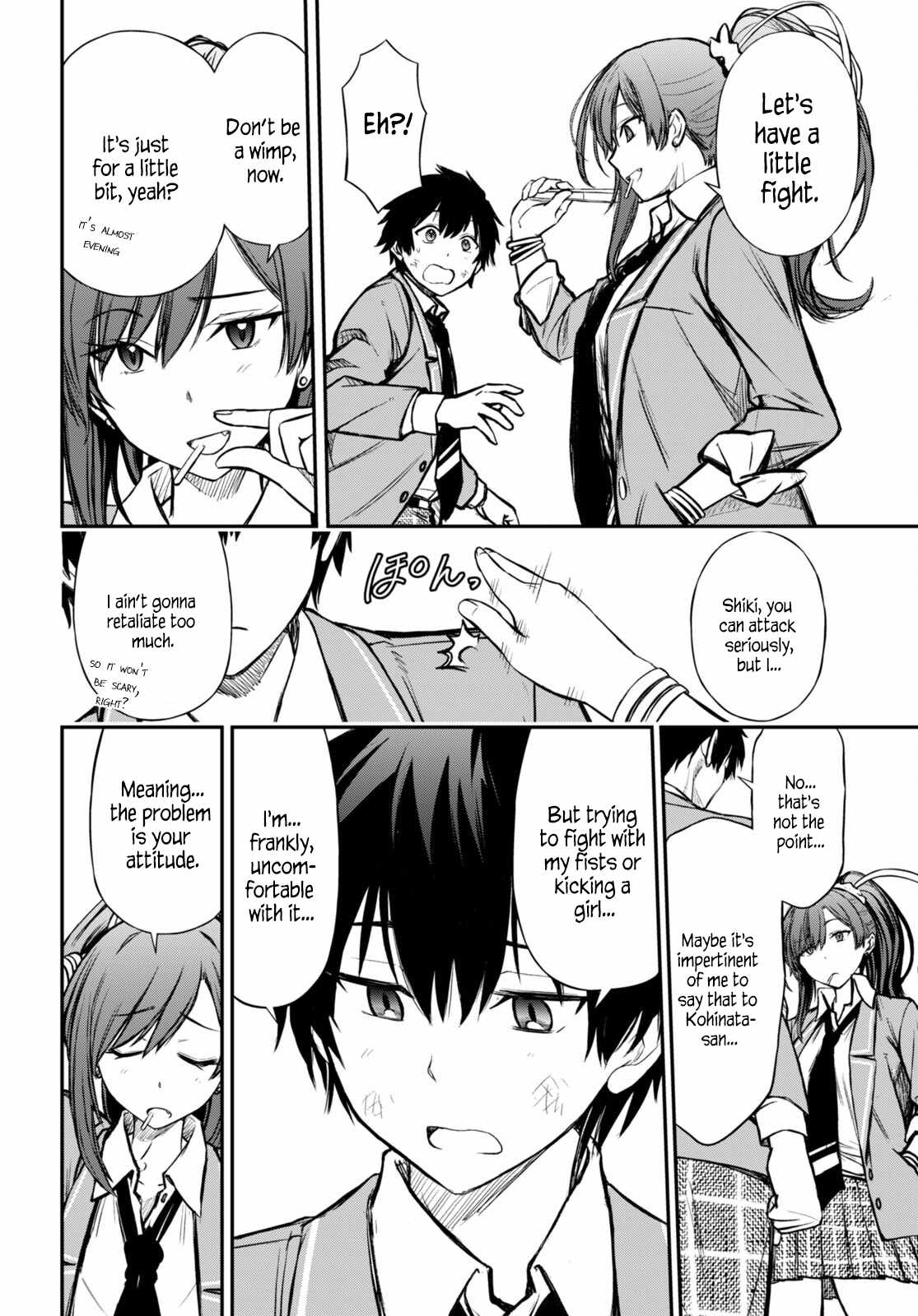 The Story of Being Taught How to Fight by a Delinquent Gyaru Chapter 3 page 8