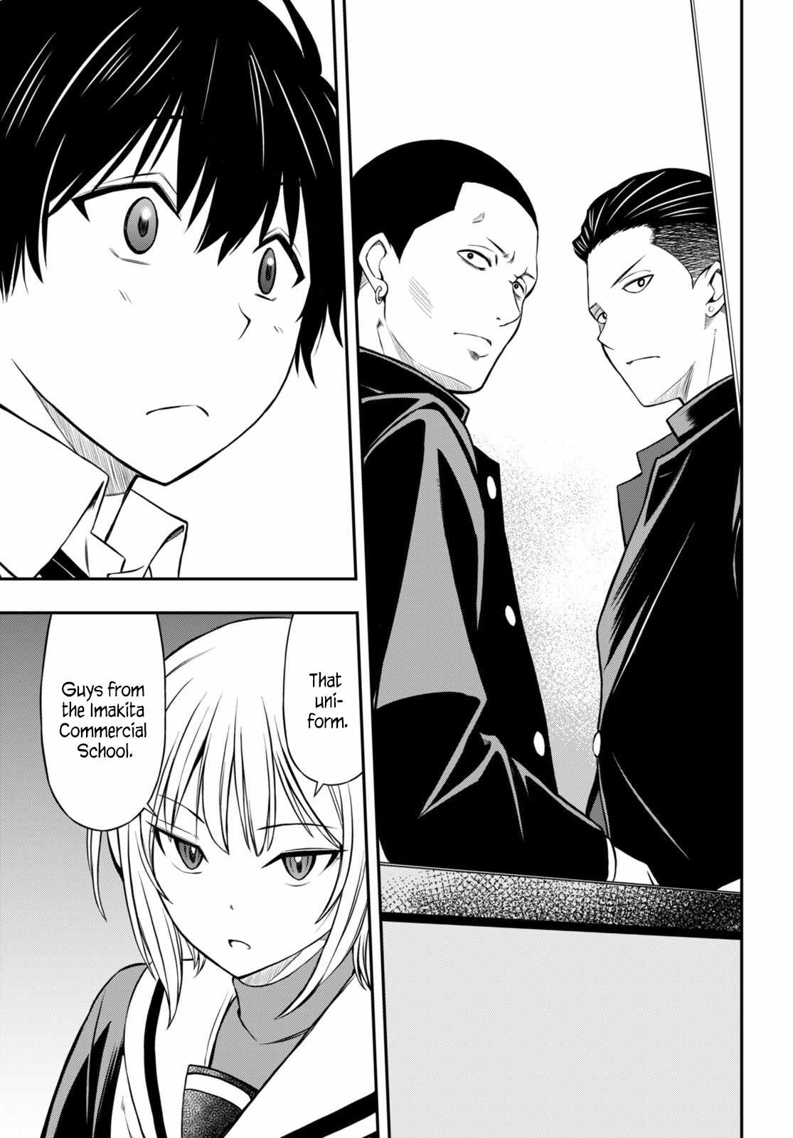The Story of Being Taught How to Fight by a Delinquent Gyaru Chapter 4 page 19
