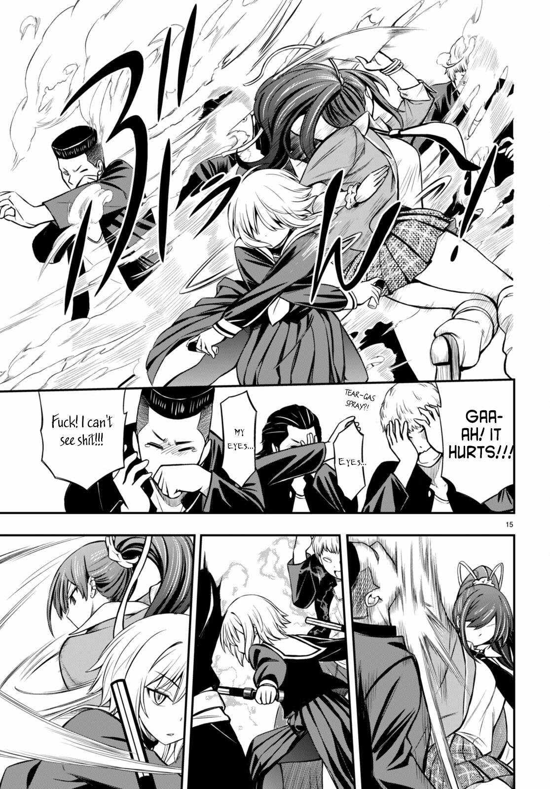 The Story of Being Taught How to Fight by a Delinquent Gyaru Chapter 5 page 14