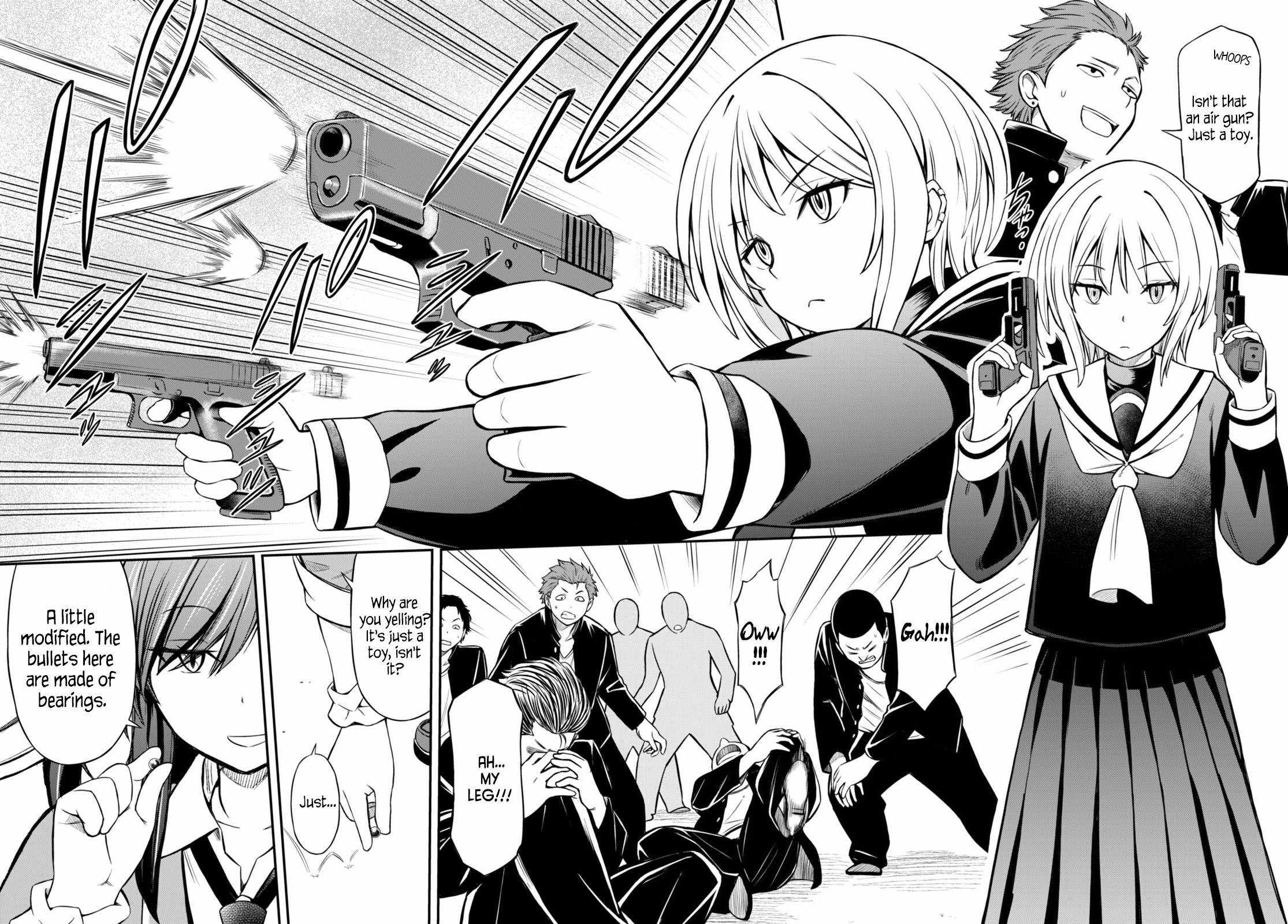 The Story of Being Taught How to Fight by a Delinquent Gyaru Chapter 5 page 12