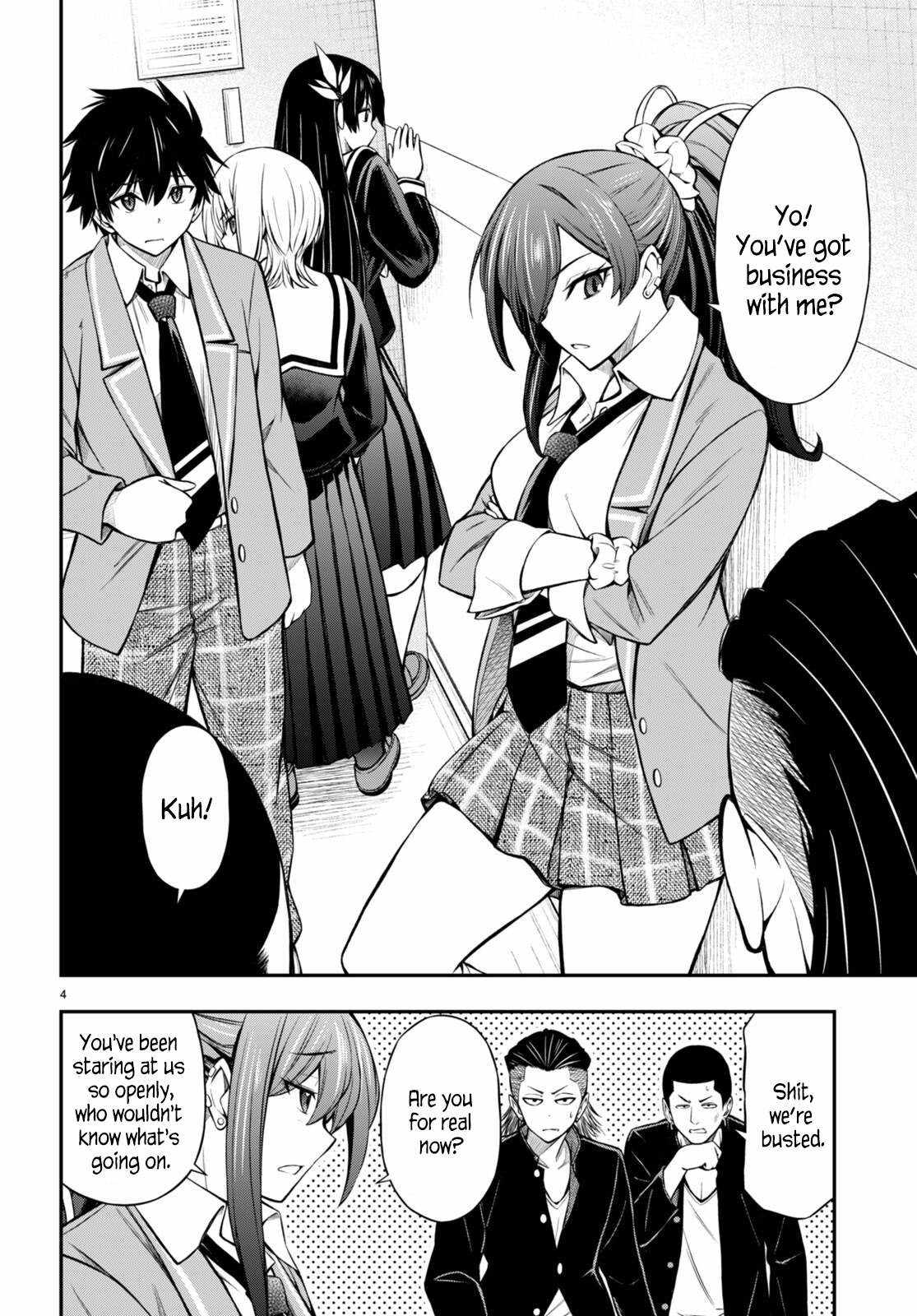 The Story of Being Taught How to Fight by a Delinquent Gyaru Chapter 5 page 4
