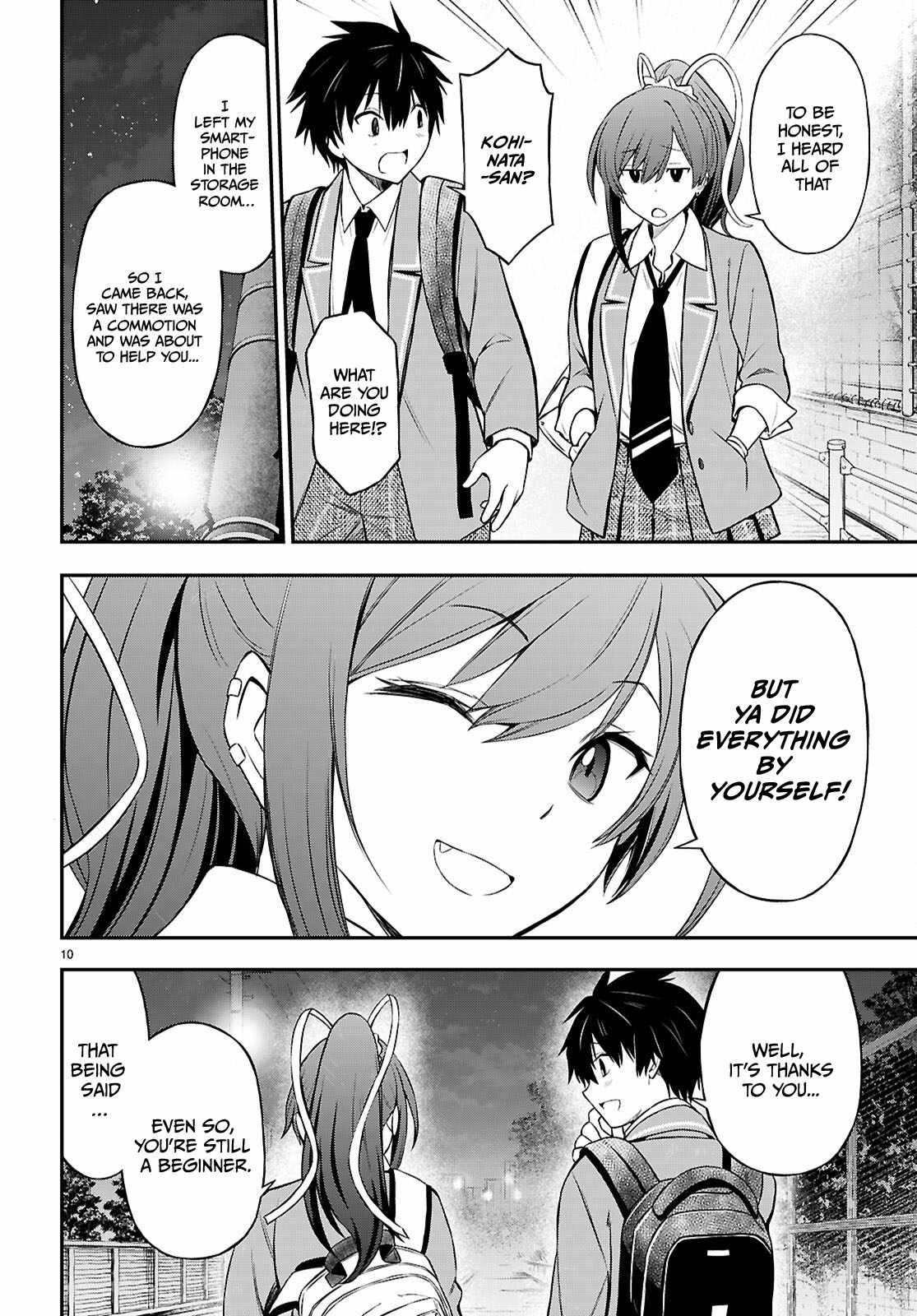The Story of Being Taught How to Fight by a Delinquent Gyaru Chapter 7 page 10